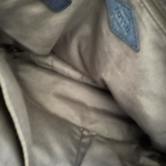 Fossil Navy Leather Women's Bag - Picture 5 of 5